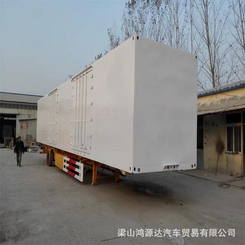跨境出口危险品骨架半挂车 基础款集装箱常规运输